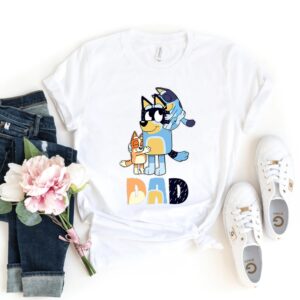 Brandit Bluey Dad Fathers Day Shirt