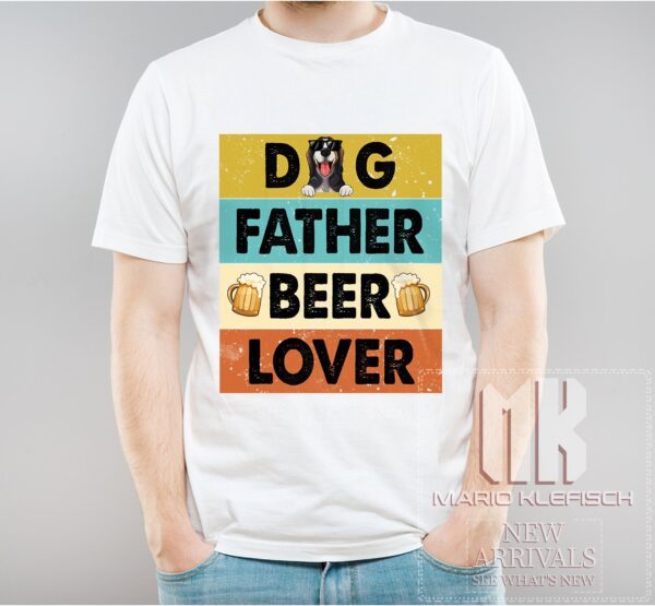 Dog Father Beer Lover Shirt