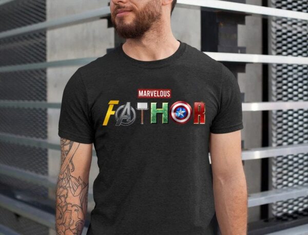 Fathor Avengers Marvelous Dad Shirt