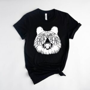 Papa Bear Fathers Day Shirt