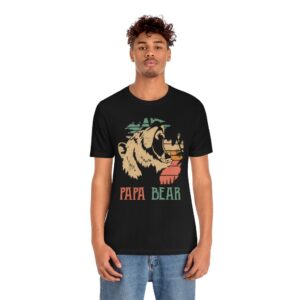 Papa Bear Fathers Day Shirt