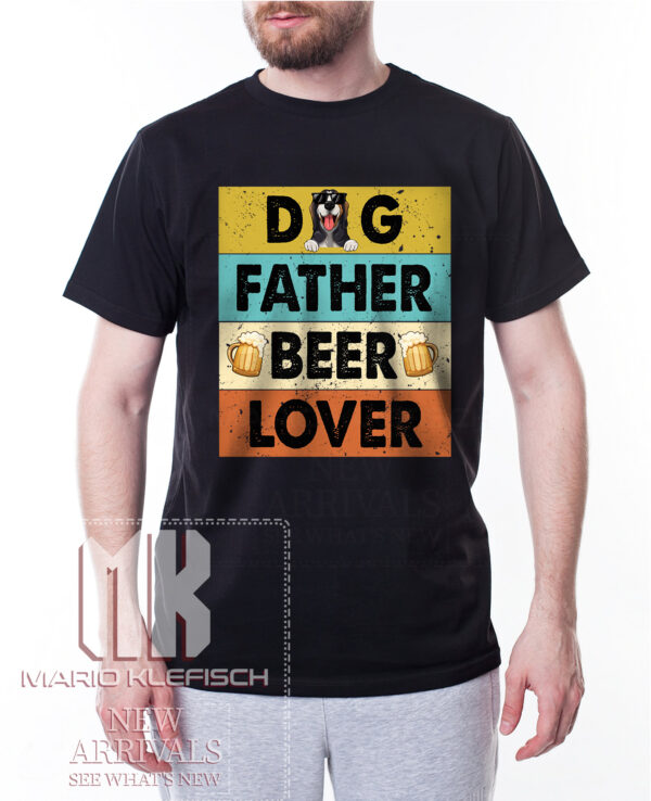 Dog Father Beer Lover Shirt