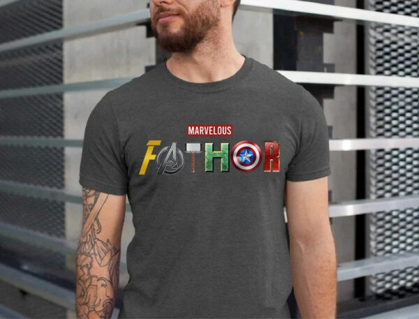 Fathor Avengers Marvelous Dad Shirt