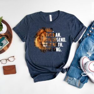 Lion Dad The Man Myth Legend T-Shirt