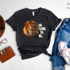 Lion Dad The Man The Myth The Legend T-Shirt