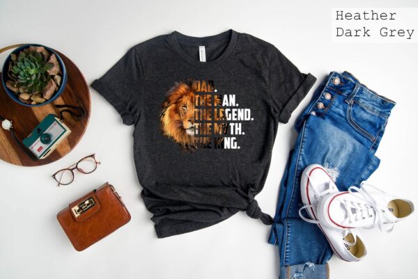 Lion Dad The Man Myth Legend T-Shirt