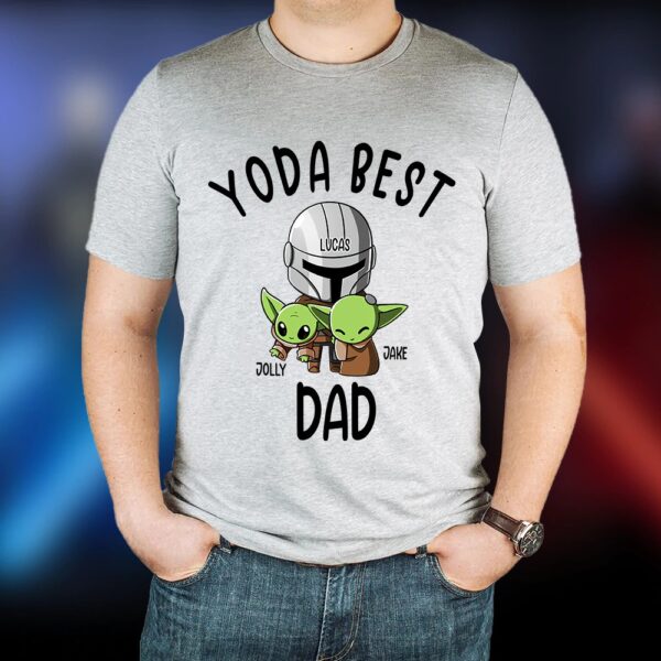 Star War Yoda Best Dad Shirt