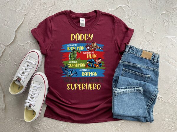 Superhero Dad Father’s Day Shirt