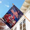 4th Of July Patrioctic Welcome Garden Flag