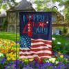 4th Of July Patriotic Garden Flag