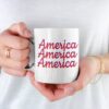 American Pride Independence Day Patriotic Mug