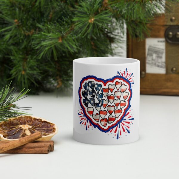 American Love Independence Day Mug