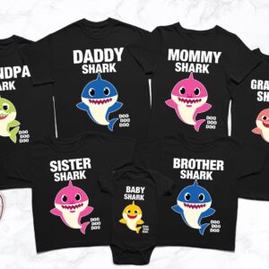 Baby Shark Family Matching Shirts