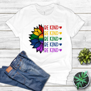 Be Kind Sunflower LGBT Shirt