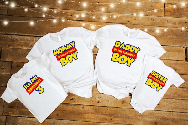 Birthday Toy Story Shirts