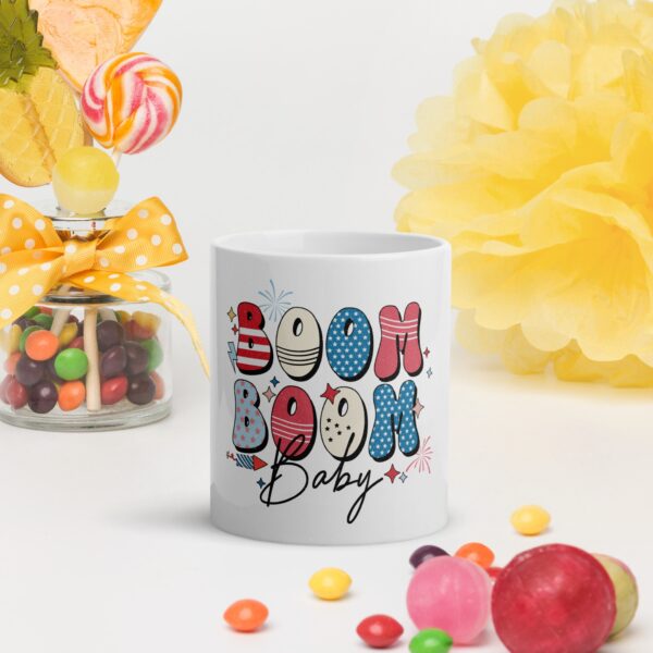 Boom Baby Independence Day Mug