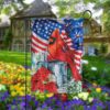 4th Of July Patriotic Garden Flag