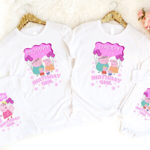 Custom Peppa Birthday Shirt