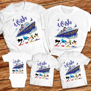 Disney Wish Cruise family shirt 2022