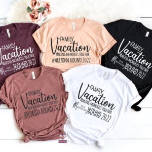 Family Matching Vacation Shirts