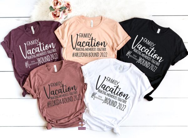 Family Matching Vacation Shirts