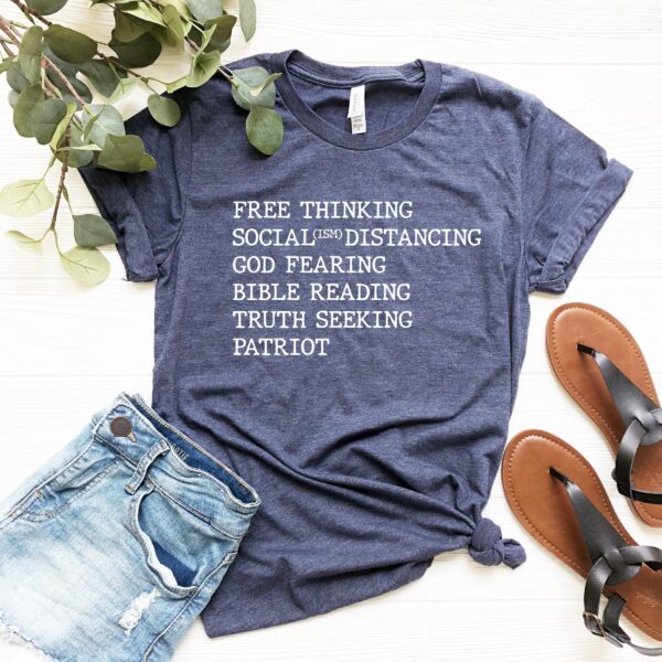 Free Thinking Truth Seeking Patriot Shirt