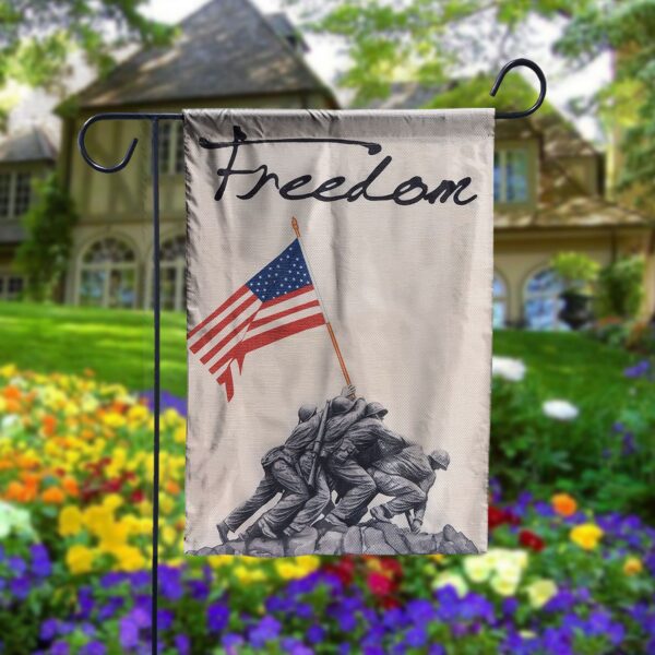 Freedom 4th Of July Garden Flag