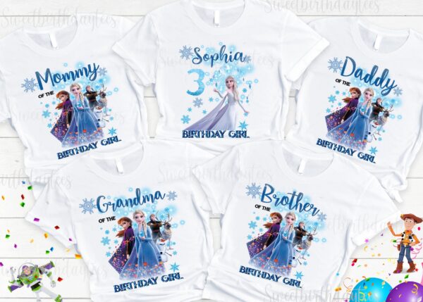 Frozen Birthday Shirt