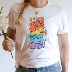 Gay Pride Cat LGBT Shirt