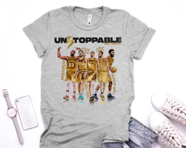 Gold Blooded Unstoppable Warriors Shirt