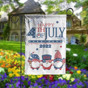 Happy 4th Of July 2022 Garden Flag