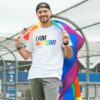 Pride Month Rainbow Hand Shirt