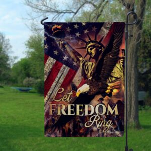 Let Freedom Ring Garden Flag