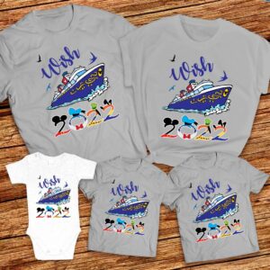 Disney Wish Cruise family shirt 2022