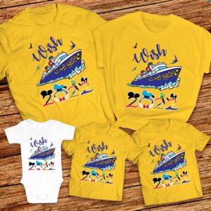 Disney Wish Cruise family shirt 2022