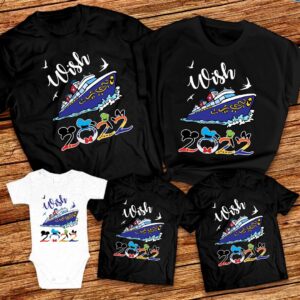 Disney Wish Cruise family shirt 2022