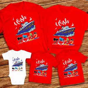 Disney Wish Cruise family shirt 2022