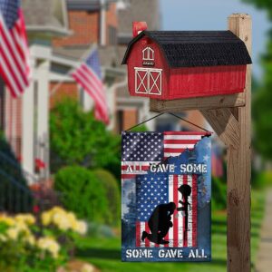 US Army Emblem Garden Flag