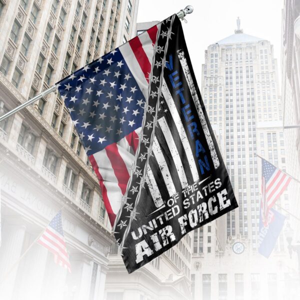 US Air Force Veteran Of The United States Flag