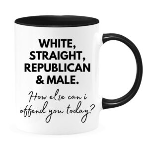 White, Straight, Republican Male Coffee Mug