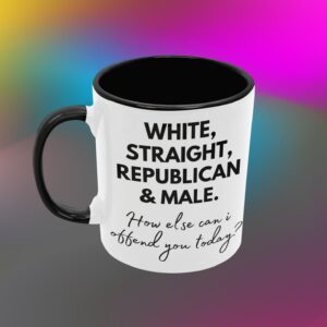 White, Straight, Republican Male Coffee Mug