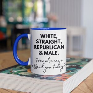 White, Straight, Republican Male Coffee Mug