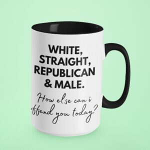 White, Straight, Republican Male Coffee Mug