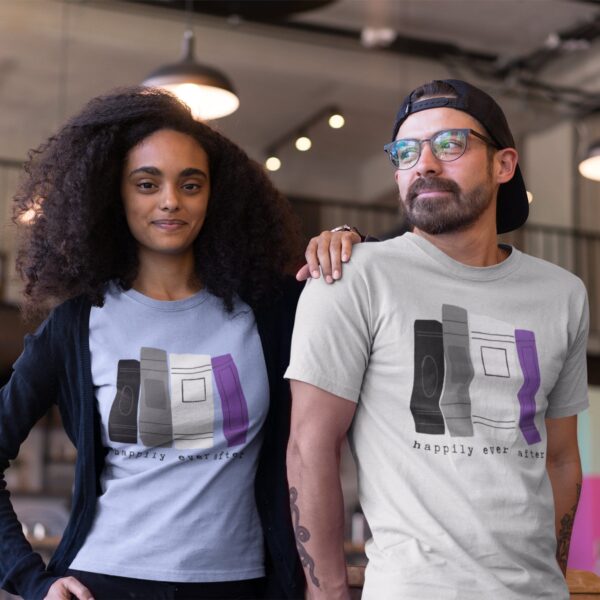 Asexual Pride Books Shirt