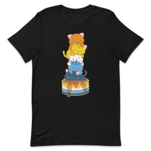 Kawaii Cat Aroace Pride T Shirt