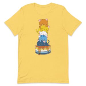 Kawaii Cat Aroace Pride T Shirt