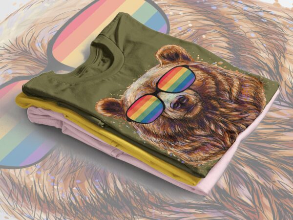 Papa Bear Pride Month Unisex Shirts