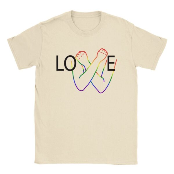 Rainbow LOVE Deaf Pride T-shirt