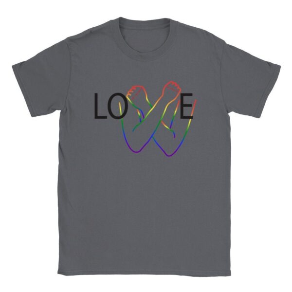 Rainbow LOVE Deaf Pride T-shirt