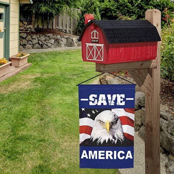 Save American Garden Flag